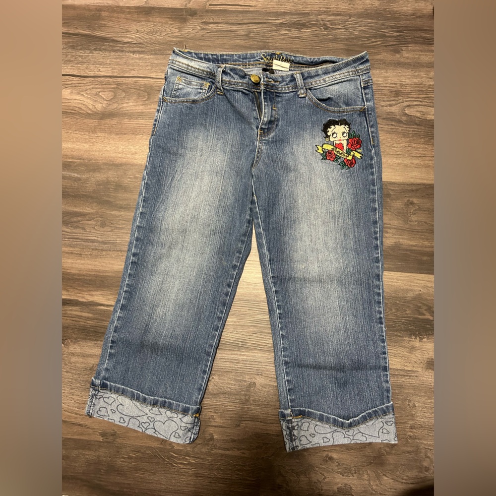 South Pole (Betty Boop) Cropped Jeans!